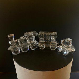 Swarovski Crystal 3 pieces train set